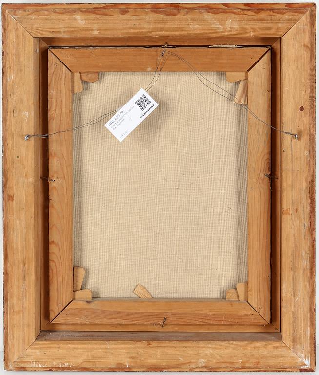 ERCOLE MAGROTTI, olja på duk, signerad.