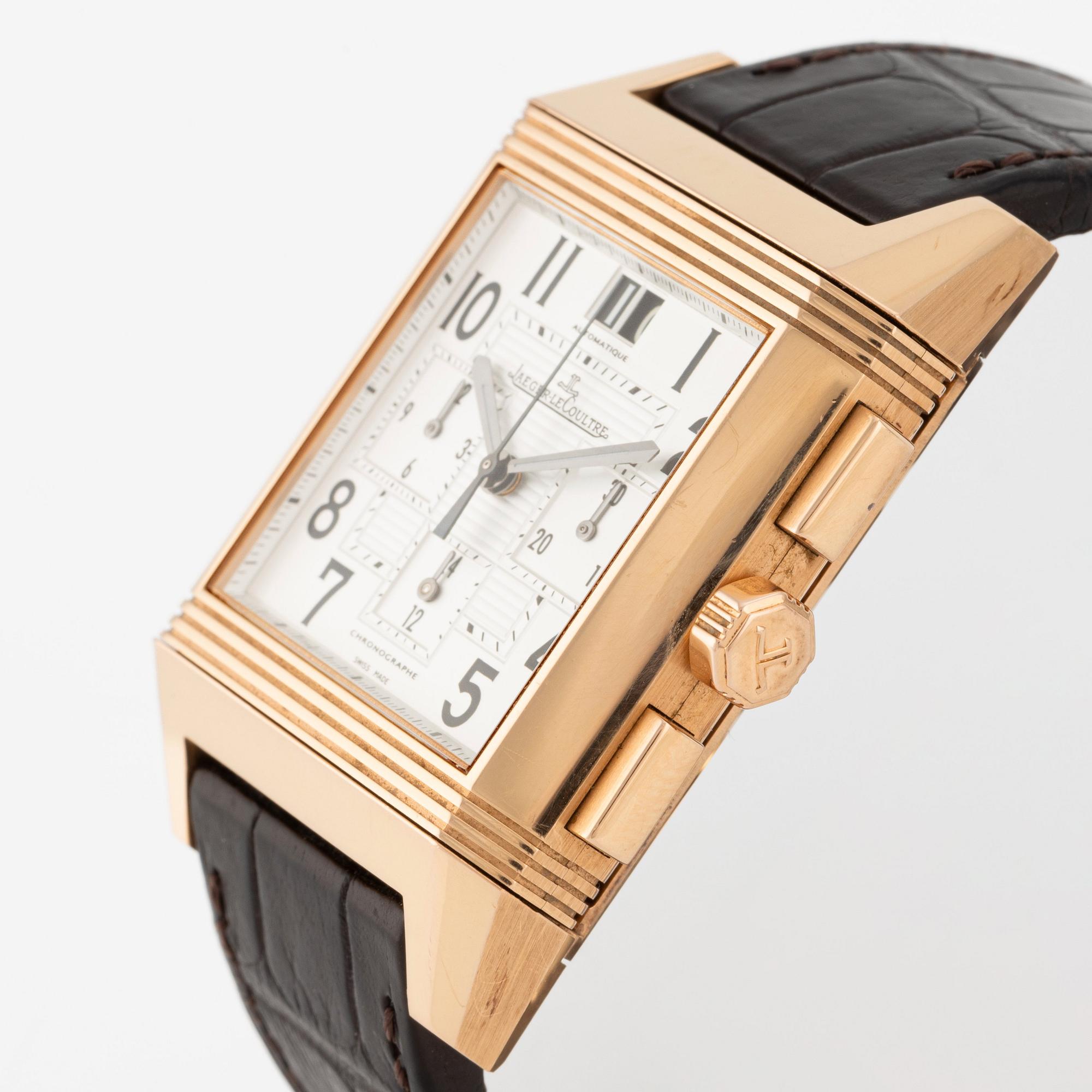 Jaeger-LeCoultre, Reverso Squadra Chronograph GMT, ca 2010.