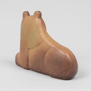 Lisa Larson, a stoneware figurine from the 'Noaks ark' series, Gustavsbergs studio.