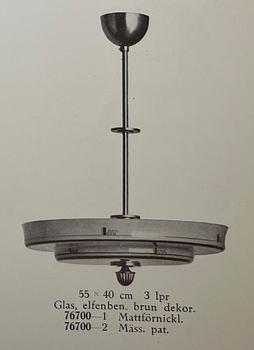 Cebe, taklampa, modell "76700", Svalöv, 1930-tal.