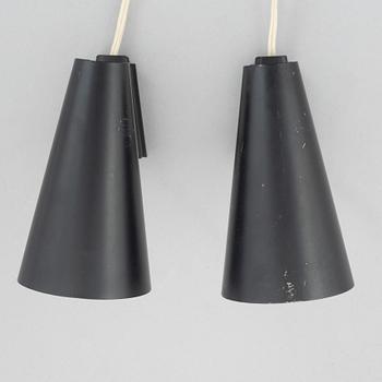 Falkenbergs Belysning, vägglampor, ett par, modell 8265, 1950-tal.