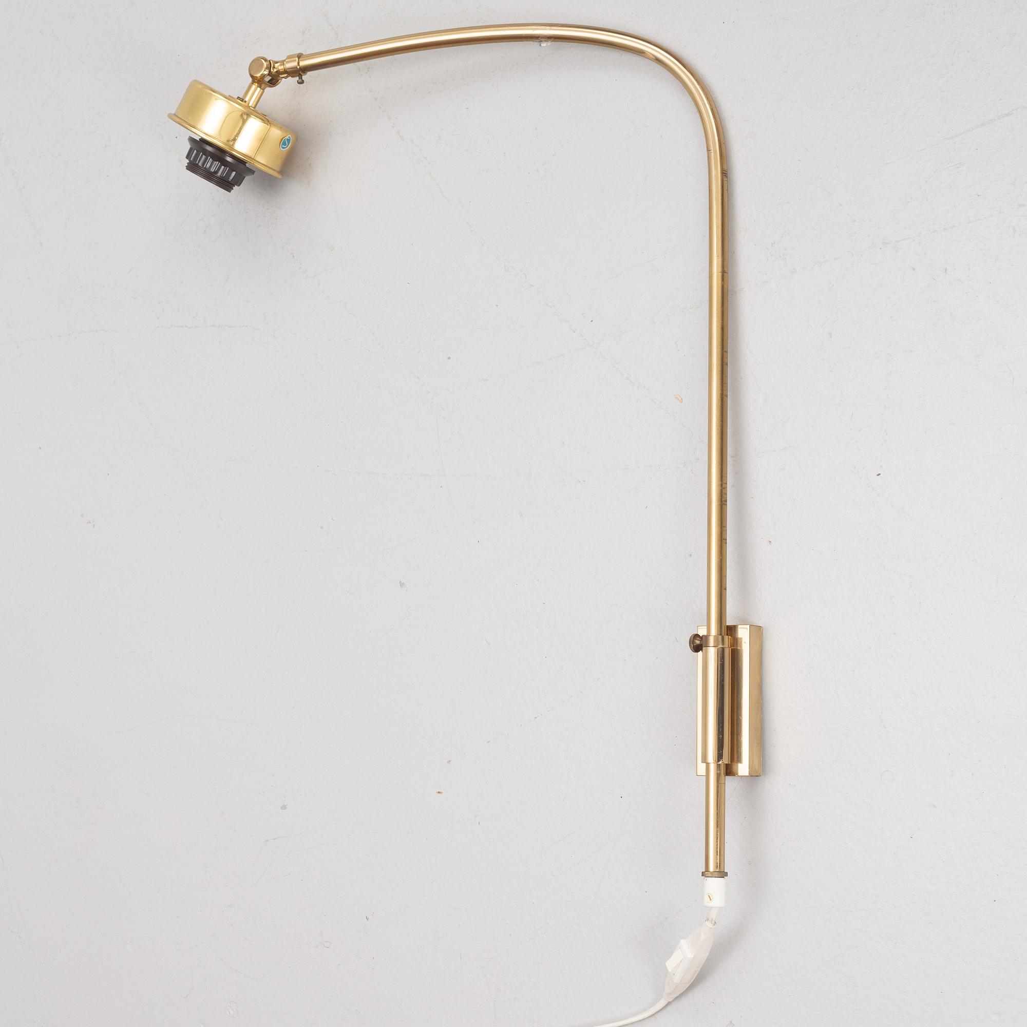 Josef Frank, a model 2484 wall lamp, Svenskt Tenn.