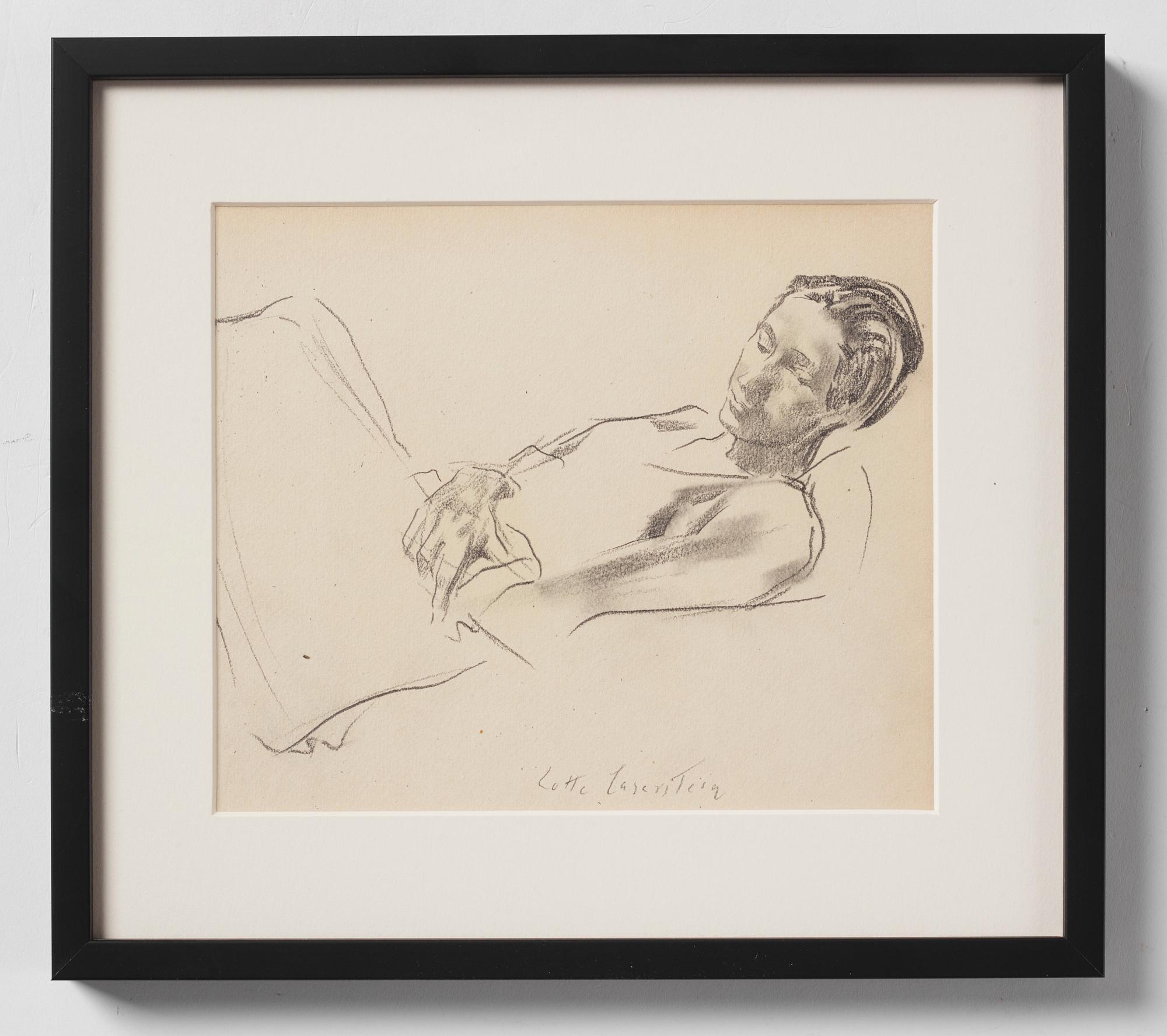 Lotte Laserstein, Lying Traute.