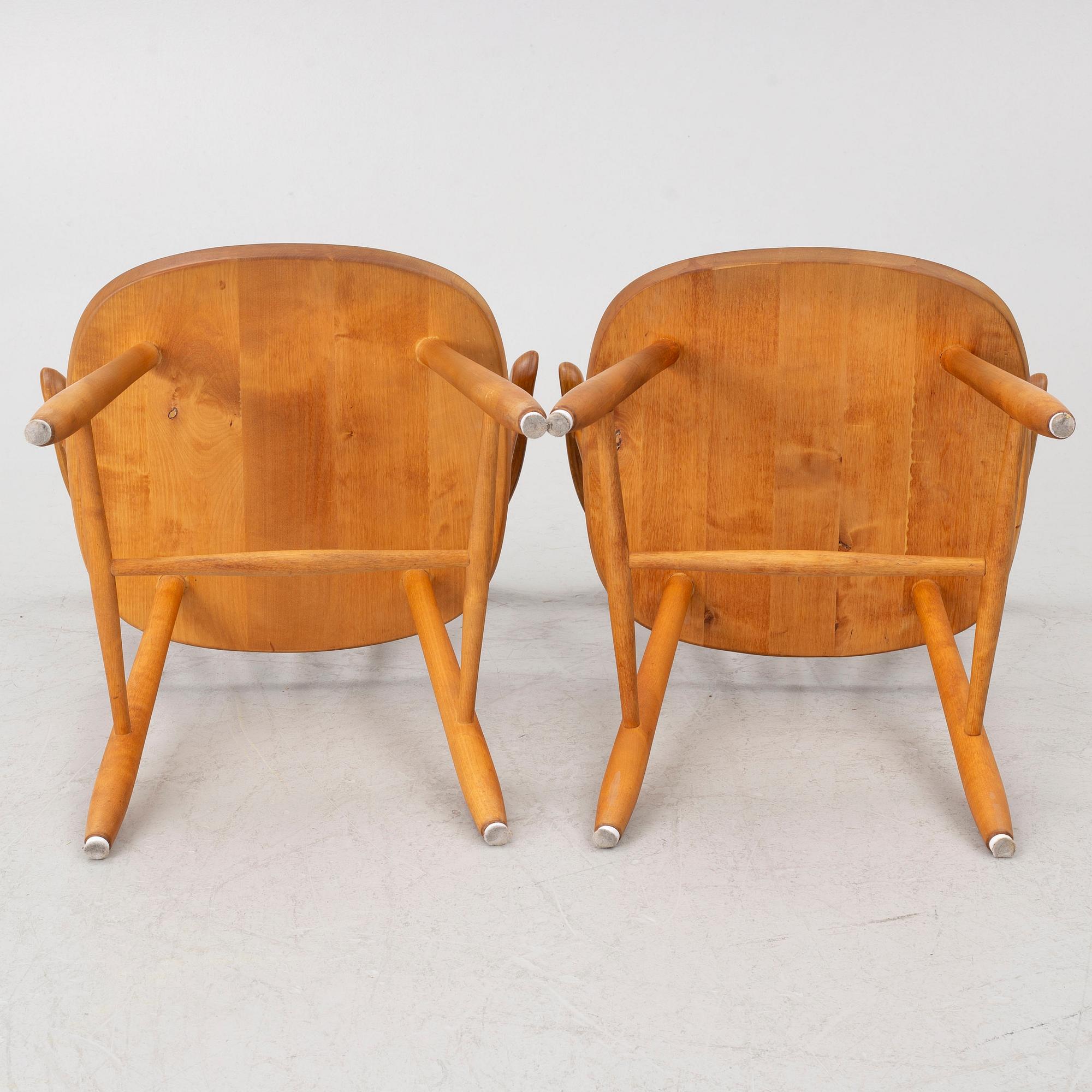 Yngve Ekström, Two chairs, 'Bistro Småland'.