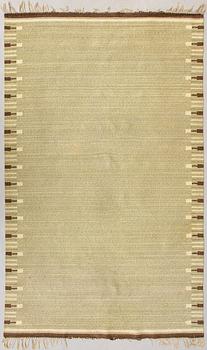 Aappo Härkönen, A 1930s Finnish flat weave carpet. Circa 315x190 cm.