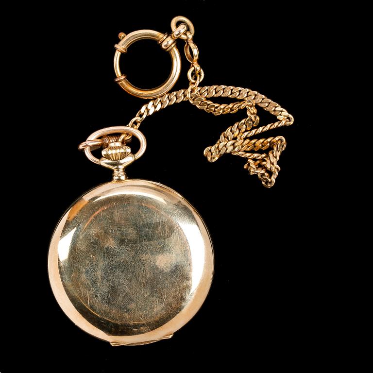 HERRFICKUR, guld, 14K, 1900-talets första hälft.