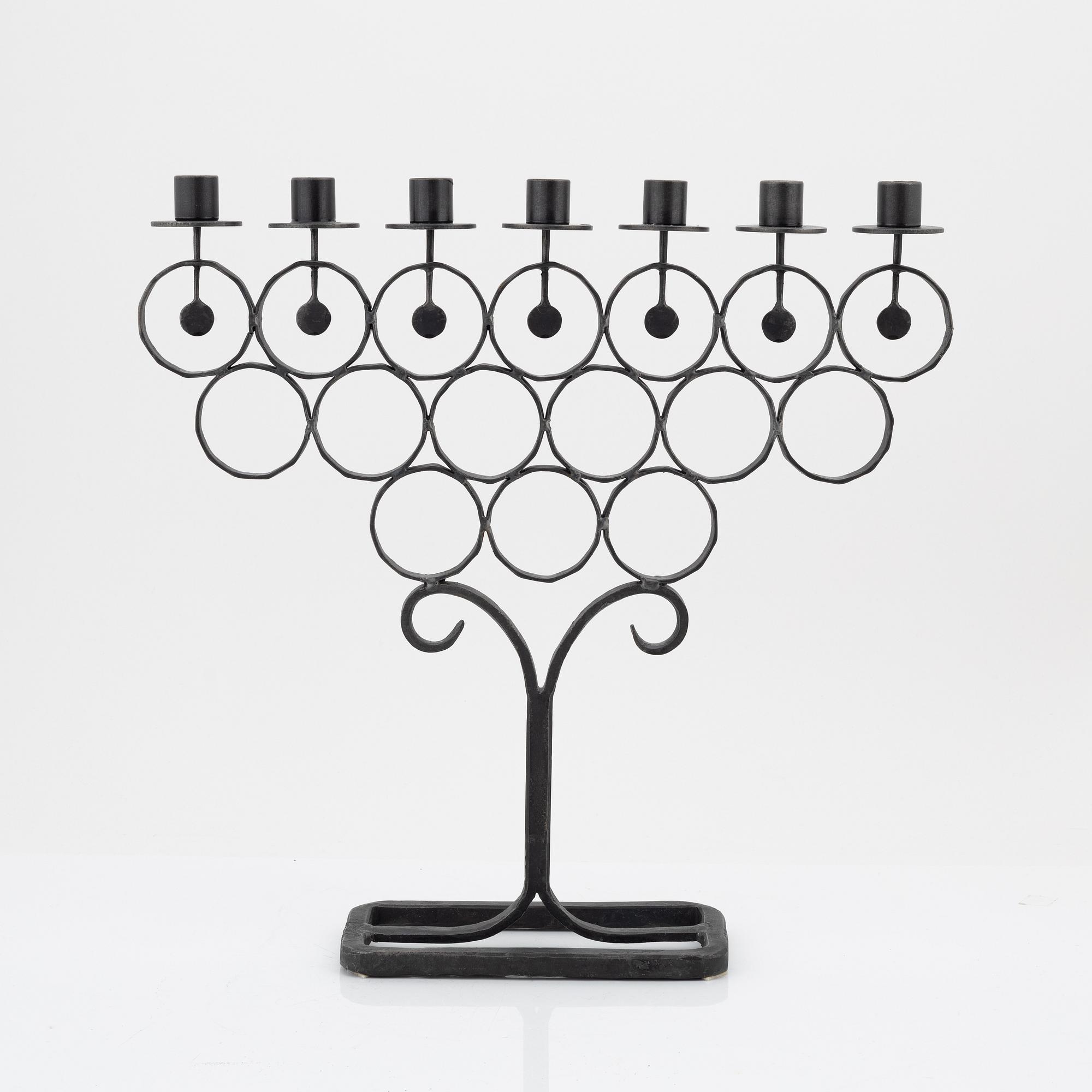 Bertil Vallien, kandelaber, Boda smide.