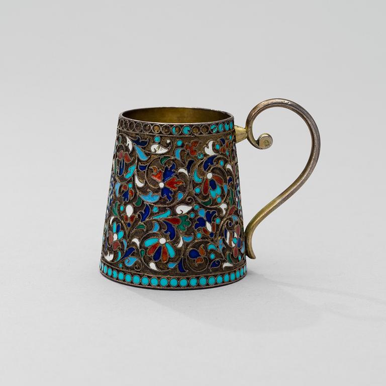 CHARKA, silver, Gustav Klingert , Moscow 1899-1908,