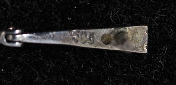 ÖRHÄNGEN, vitguld 14 k m odlade pärlor o briljanter.