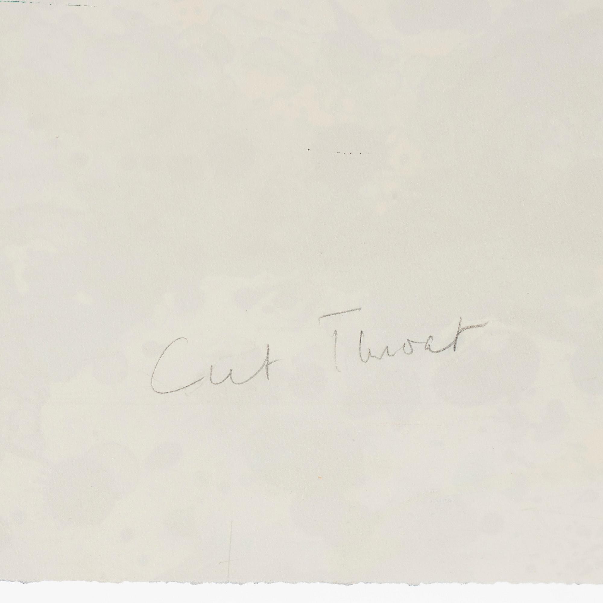 Sam Francis, "Cut Throat".