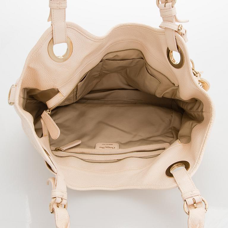 Christian Dior, Leather Bee Tote Bag.