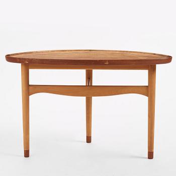 Finn Juhl, an "Eye" coffee table model "FJ 4850", cabinetmaker Carl Brørup, Denmark, 1940s-50s.