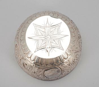 SKÅL, silver, London, 1879. Vikt 137 g.