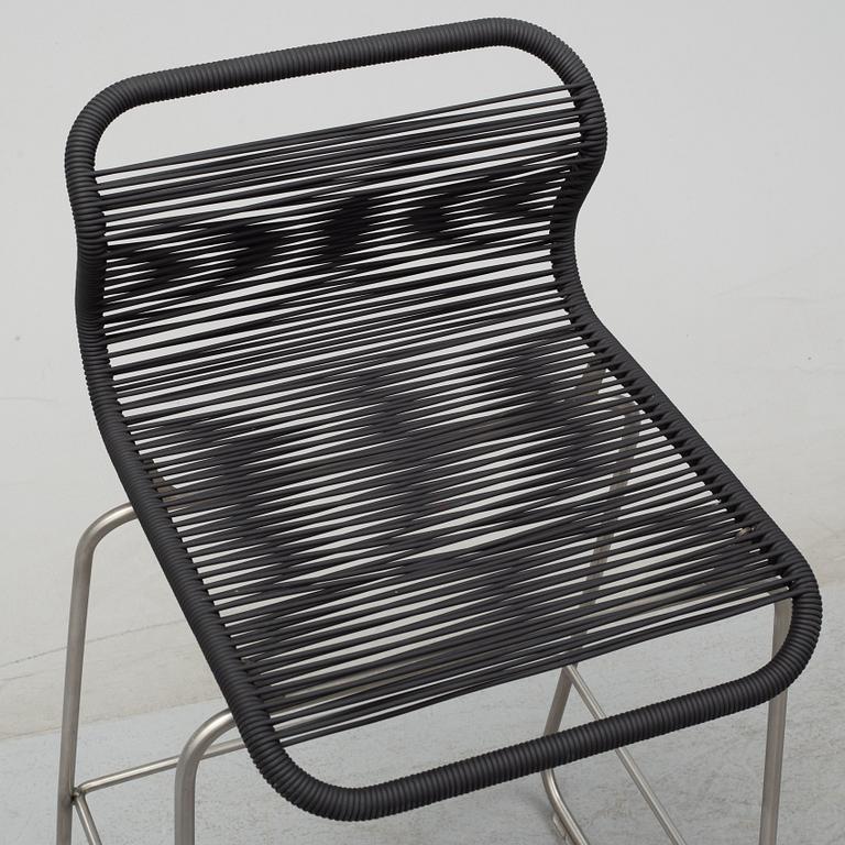 A pair of 'Tivoli' chairs by Verner Panton.