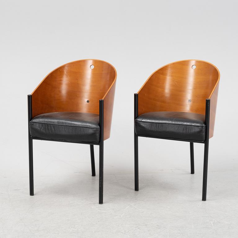 Philippe Starck, stolar, 6 st, "Costes", Aleph, Driade, Italien.