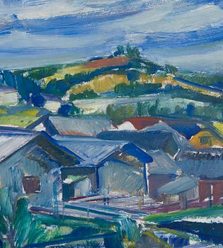 Tyko Sallinen, Village Landscape.