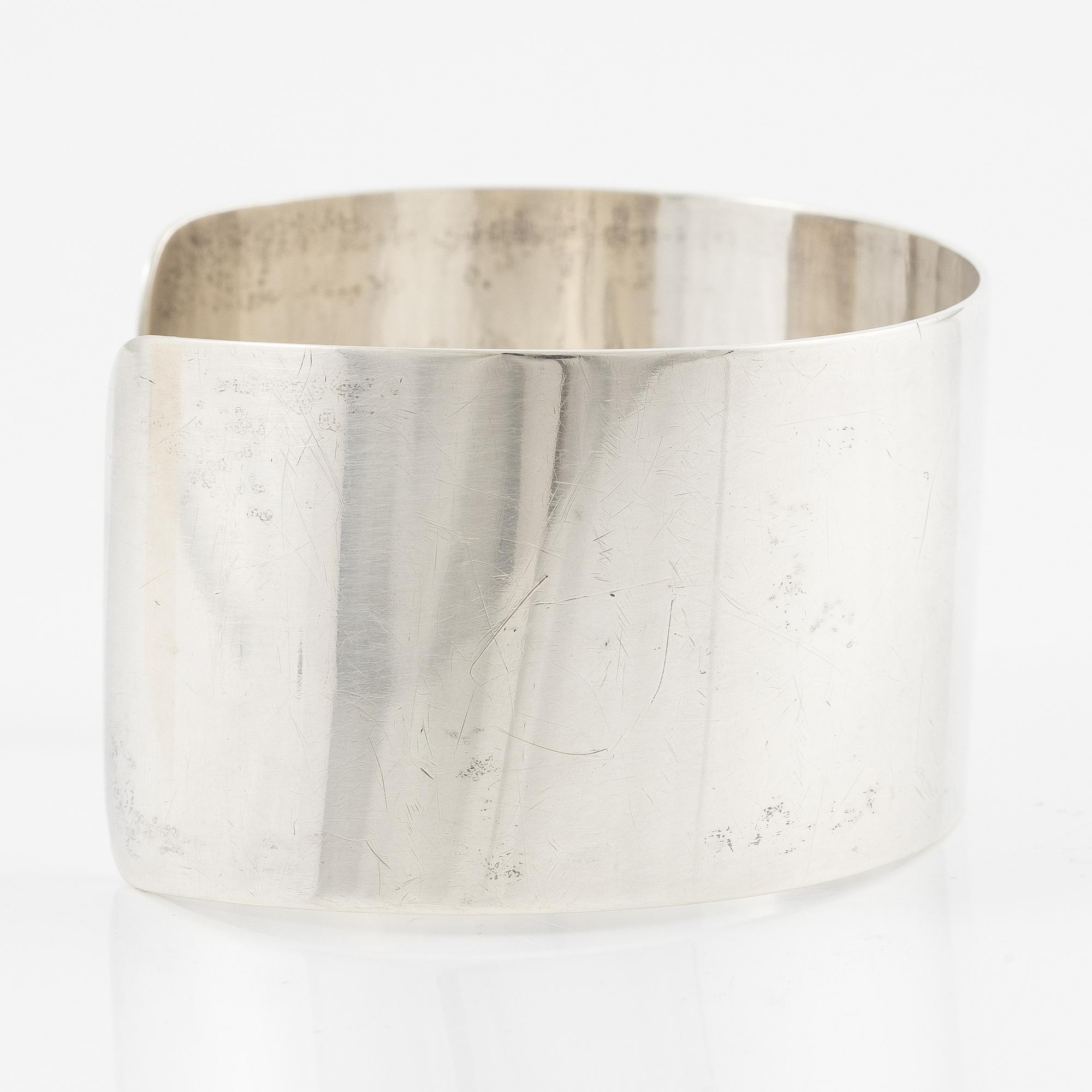 Wiwen Nilsson, a bangle, silver, Lund 1957.