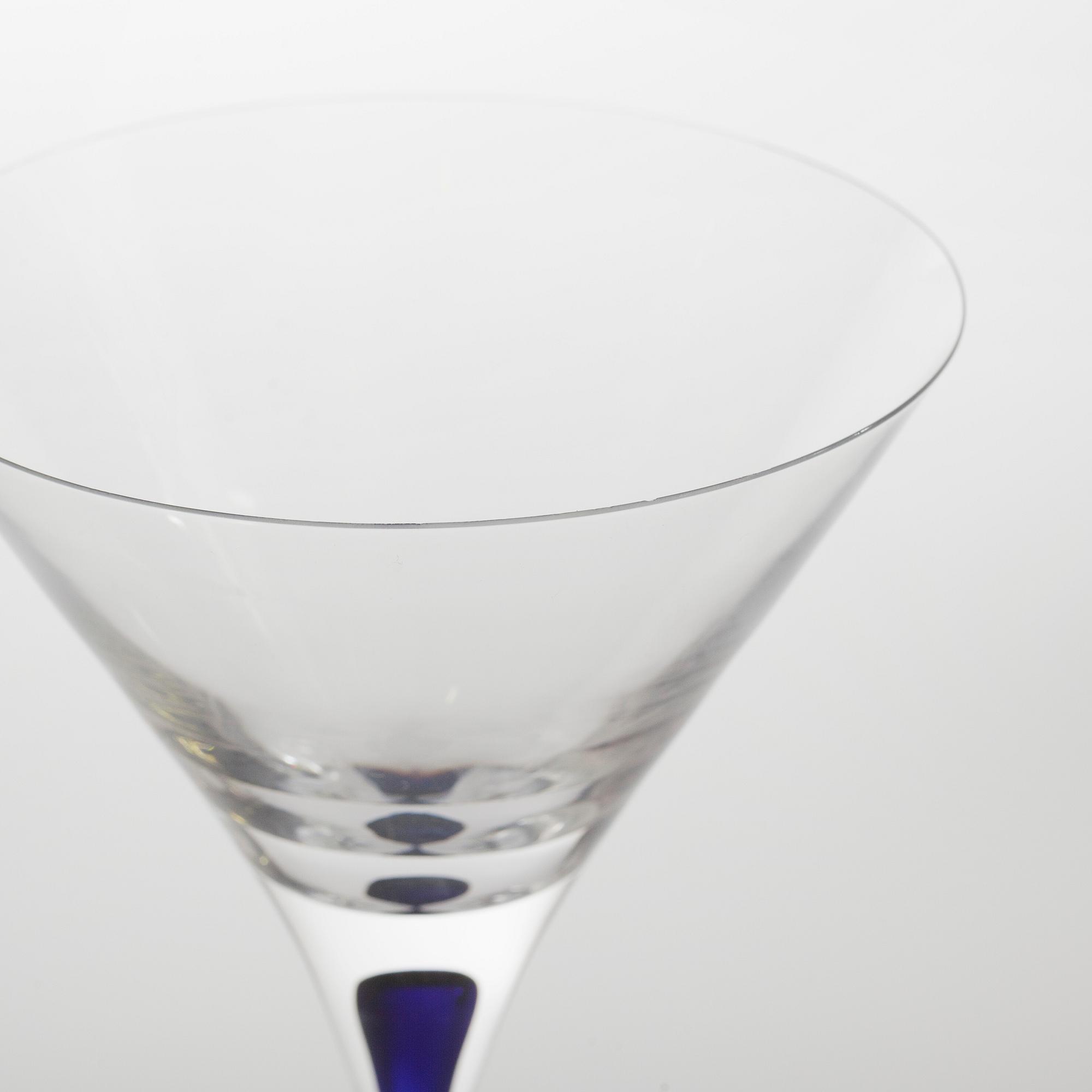 ERIKA LAGERBIELKE, 25 delar, glas, "Intermezzo", Orrefors, sent 1900-tal.