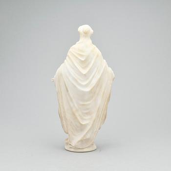 SKULPTUR, alabaster, 1900-tal.