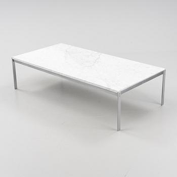 Poul Kjaerholm, a marble top 'PK-64' coffee table, Fritz Hansen, Denmark, 1995.