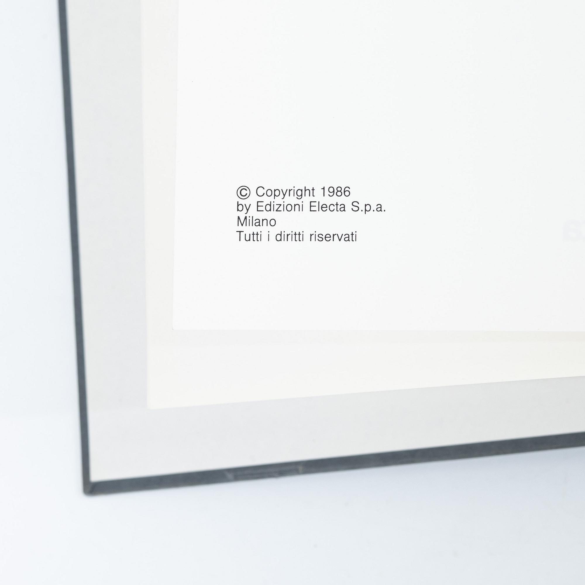 Böcker, 2 volymer, "Fontana - Catalogo generale I-II", Enrico Crispolti, Edizioni Electa, Milan,1986.