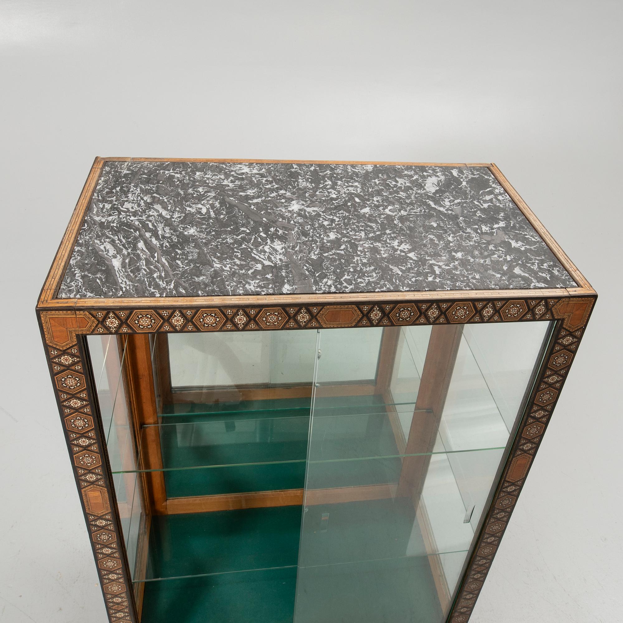 Display cabinet, probably Syria, 20th century.
