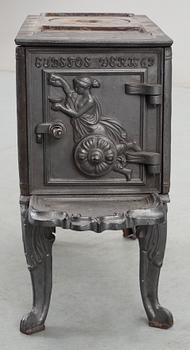 KAMIN, gjutjärn, Eidsfos verk, Norge, 1869.