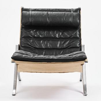 Preben Fabricius & Jørgen Kastholm, fåtölj, "Grasshopper", modell "FK-87", Alfred Kill, Danmark, 1960-70-tal.