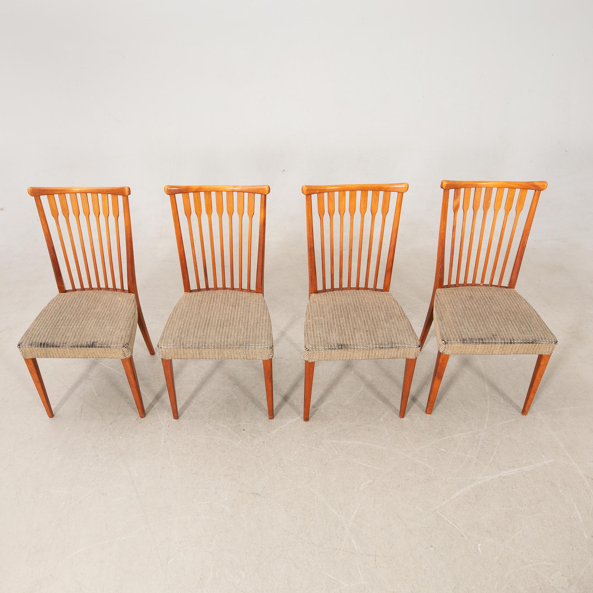 Erik Chambert, stolar, 4 st, 1940-tal.