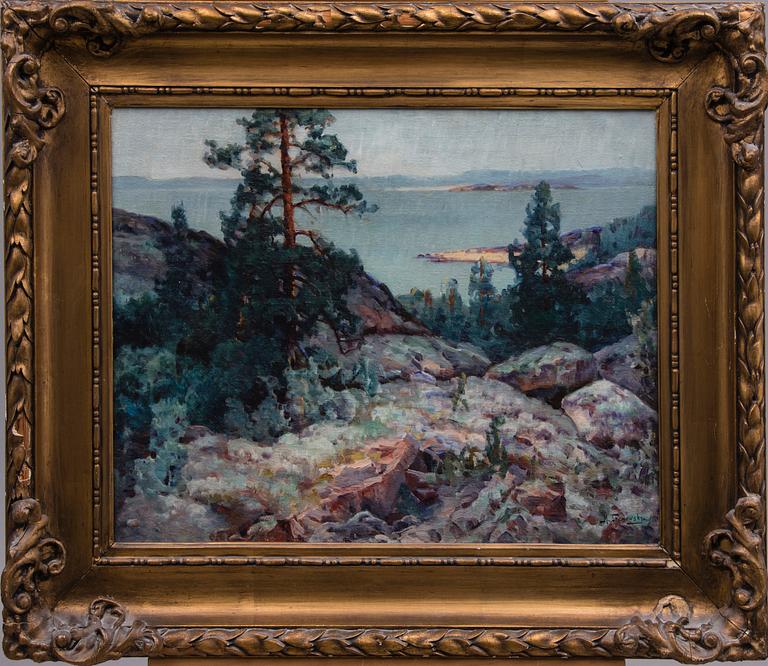 MIKAEL STANOWSKY, öljy kankaalle, signeerattu.