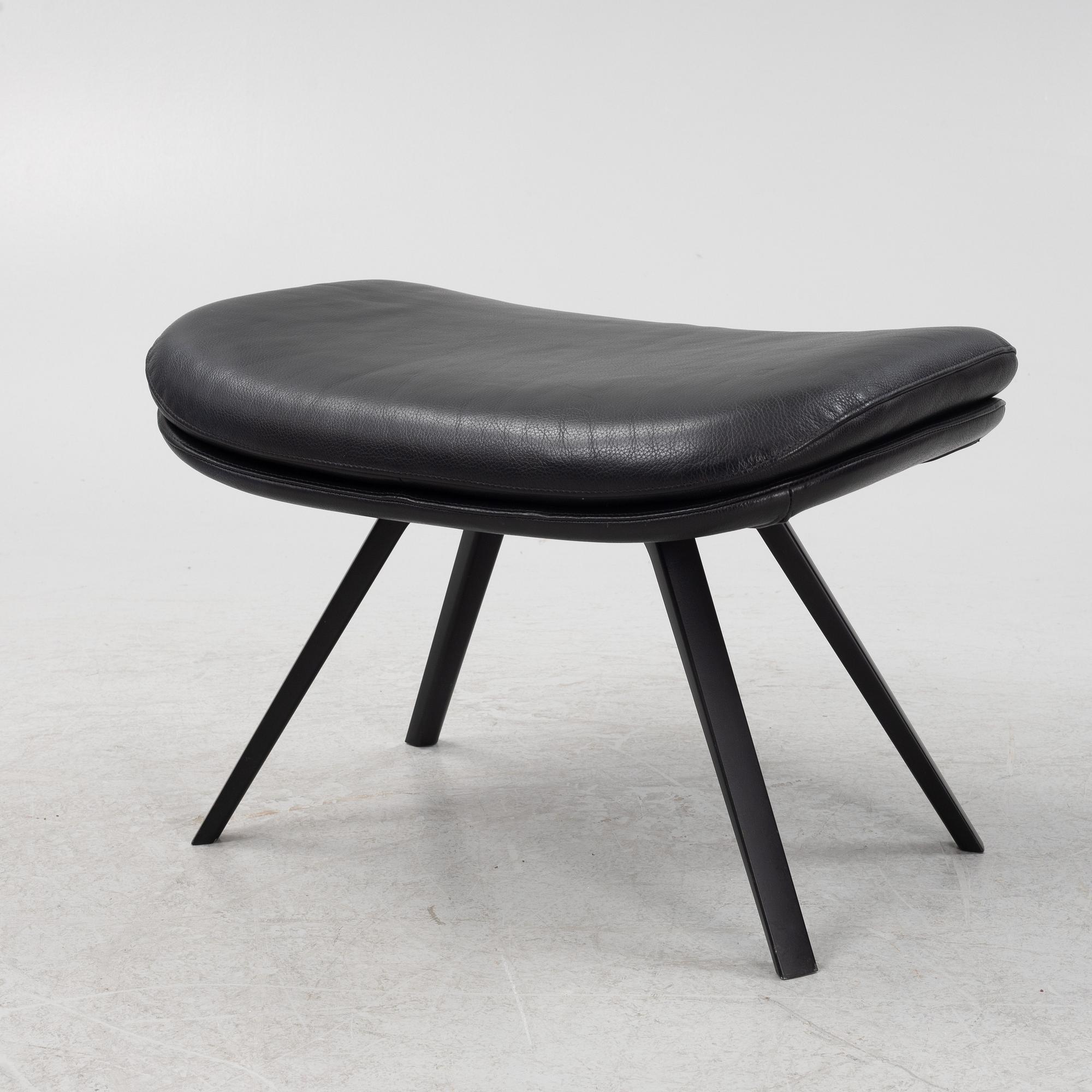 Patrick Norguet, a model 'P22' foot stool, Cassina.