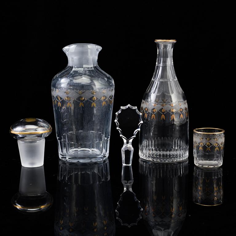 An 98-piece 'Odelberg Junior' glass service from Kosta.