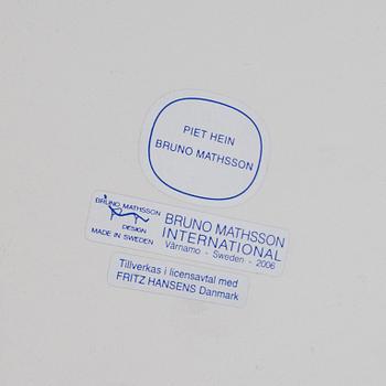 BRUNO MATHSSON, Bord, "Superellips", Bruno Mathsson och Piet Hein, Värnamo, 1900-talets andra hälft.