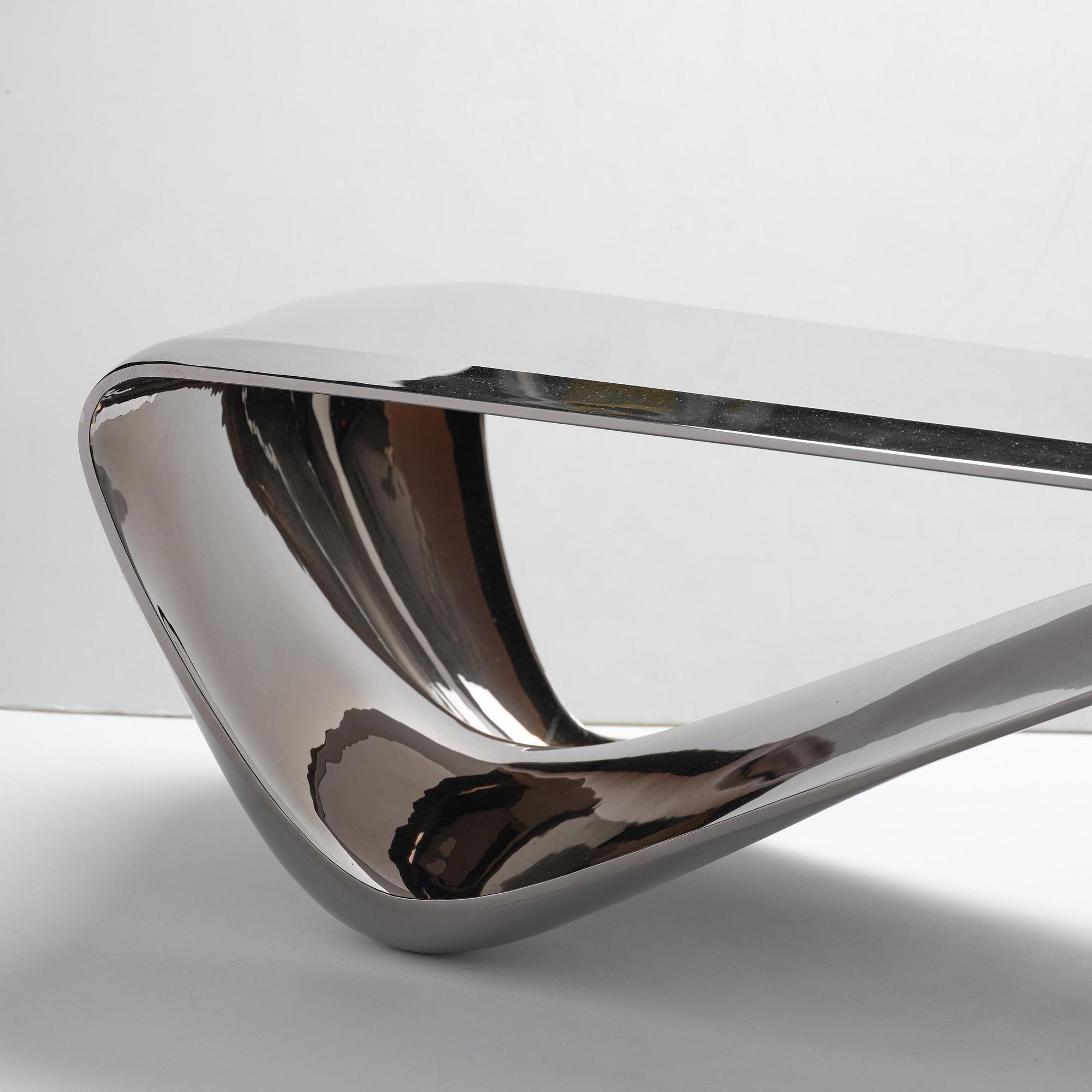 Johan Jonsson, a "Luscious Two" (Black Edition) coffee table/sculpture, ed. 6 + 2 AP, executed 2013-2014.