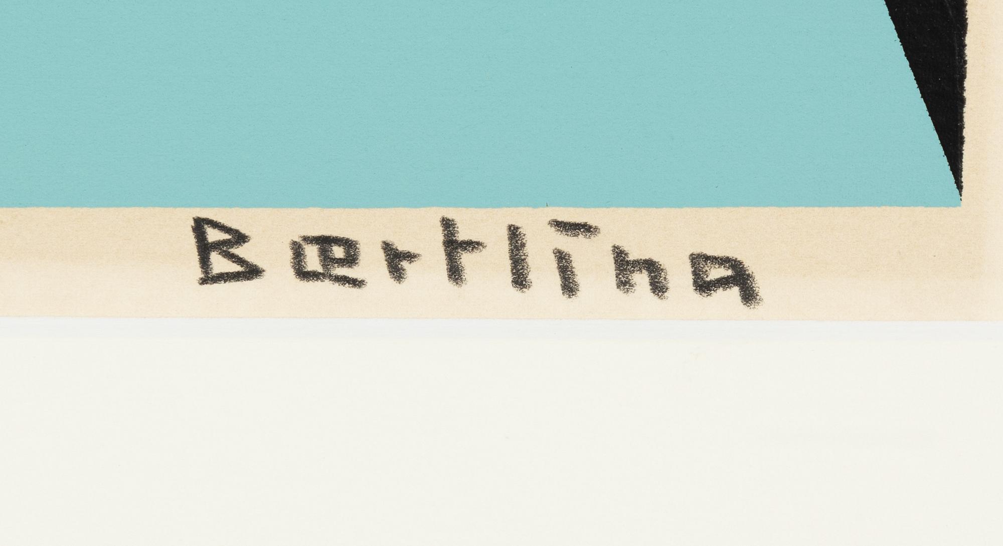 Olle Bærtling, silkscreen in colours, signed 19/90.
