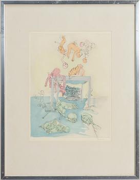 Djuric Miodrag Dado, Dado/Mirodrag Djuric, Surrealist compositions, 3 pcs.