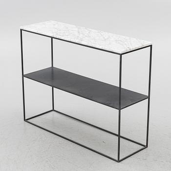 A contemporary sideboard.