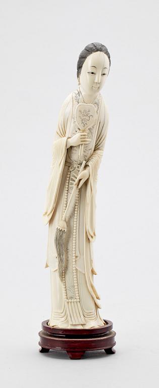 SKULPTUR, ben, Kina, 1900-talets början.