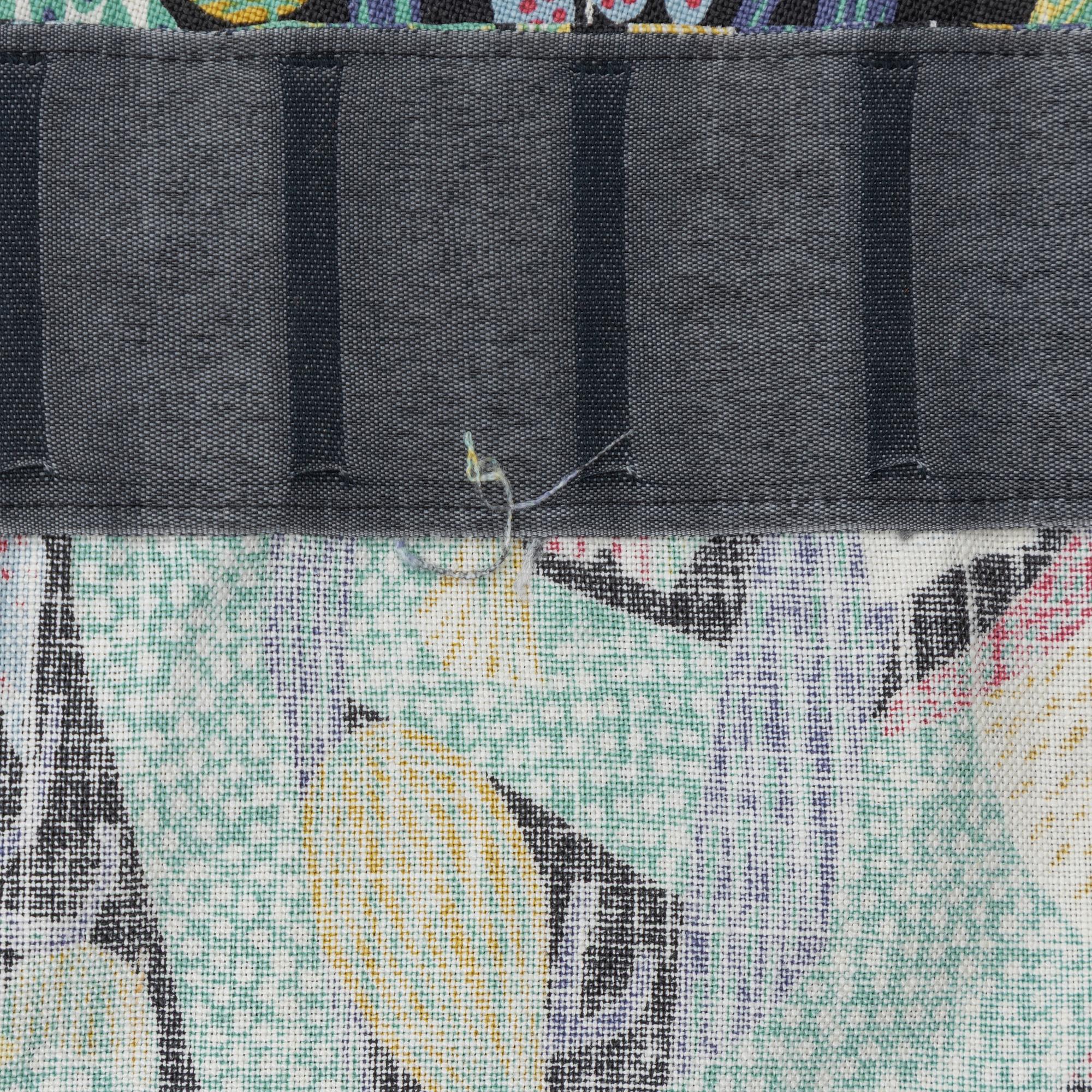 Stig Lindberg, a pair of curtains in the pattern "Melodi", Ljungbergs Textiltryck, Floda, Sweden.