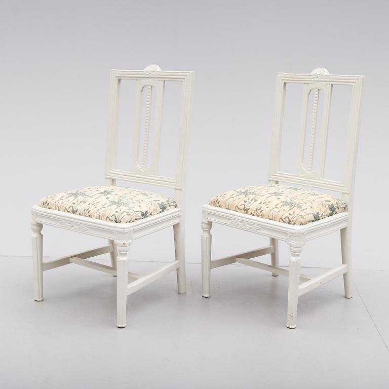 STOLAR, 1 par, gustavianska, 1700-tal.