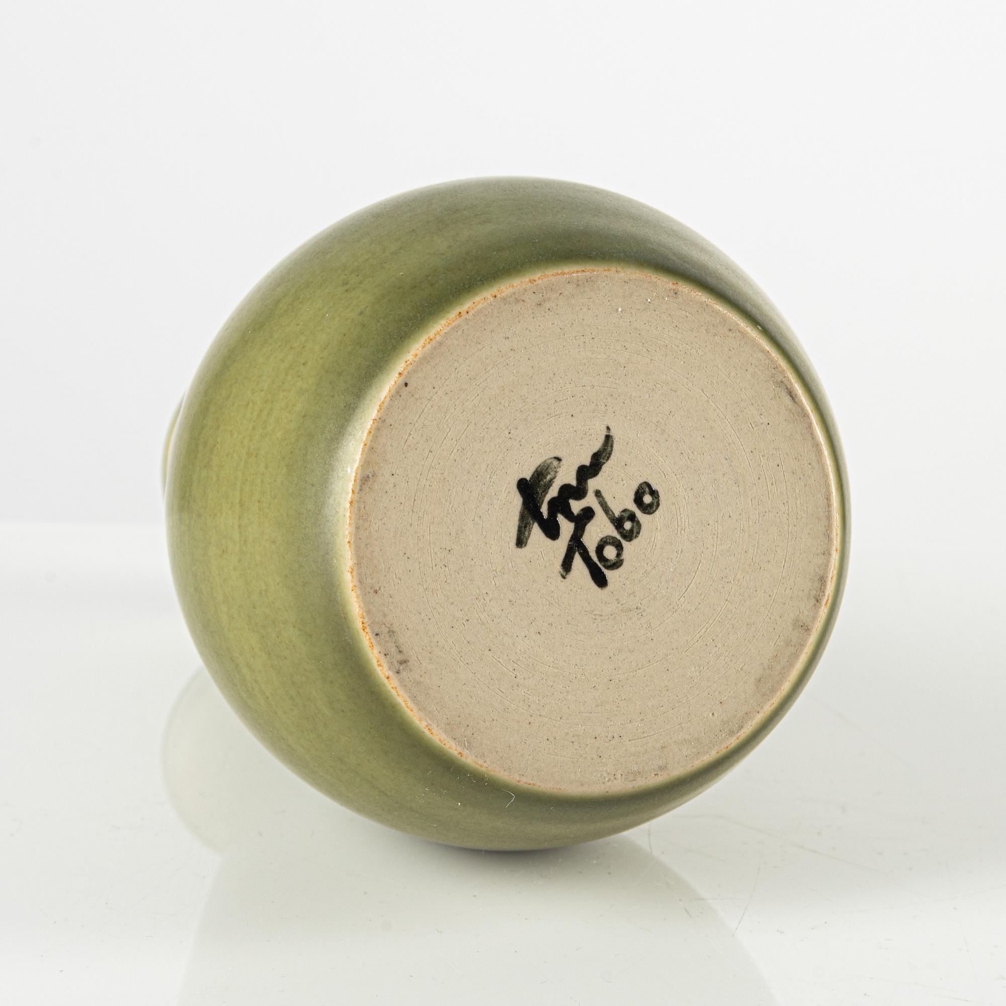 Erich & Ingrid Triller, vas, stengods, Tobo.