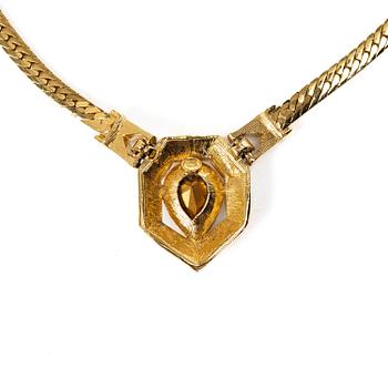 Oscar de la Renta, a necklace, 1980s.