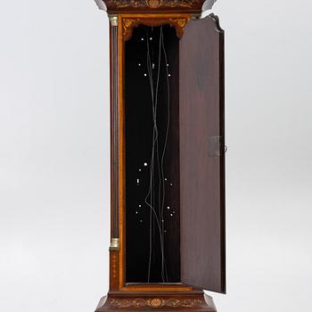 Longcase clock, Jonas Barber, Ratclif Cross, London, 18th century.