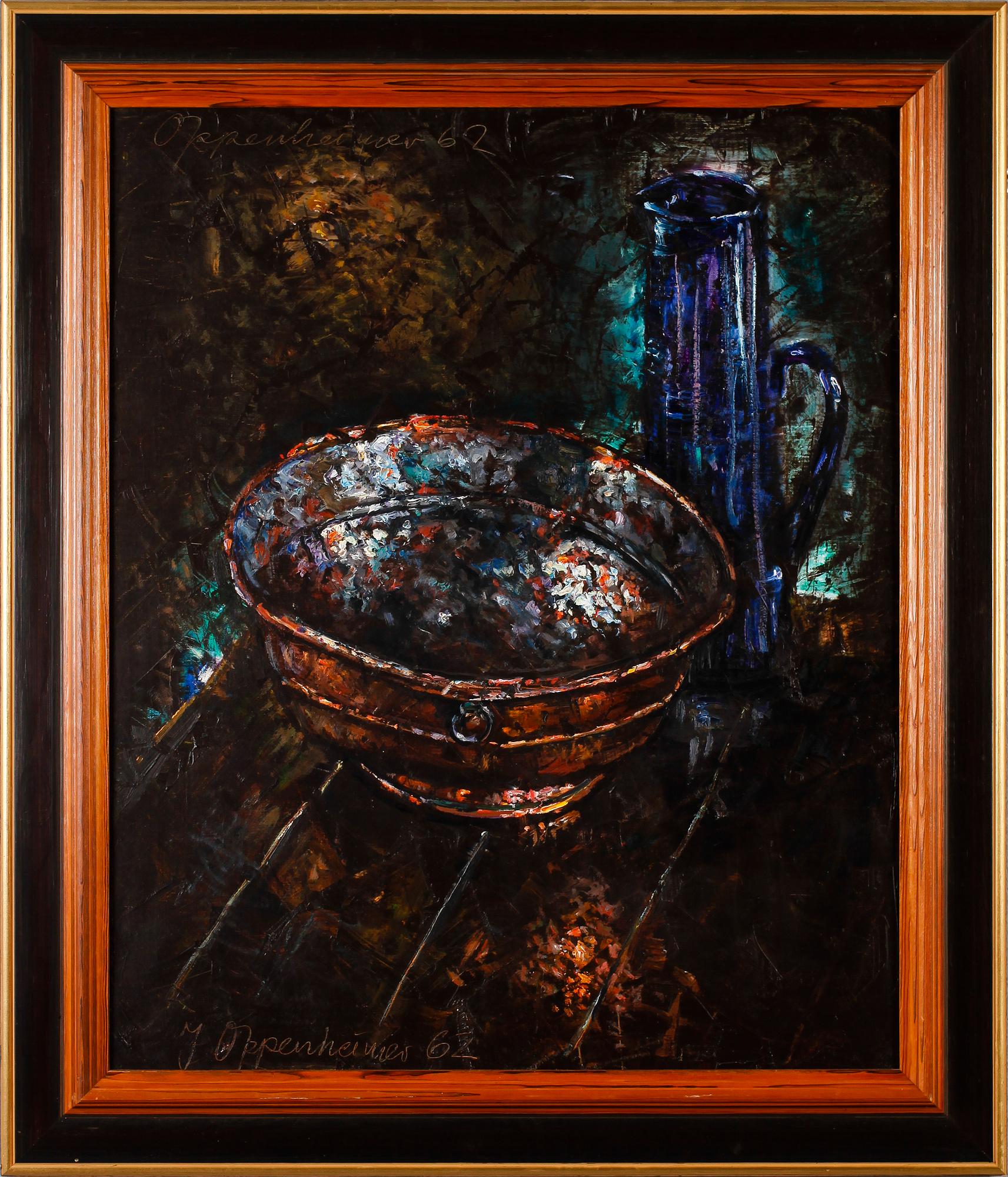 JONNY OPPENHEIMER, olja på duk, signerad och daterad - 62.