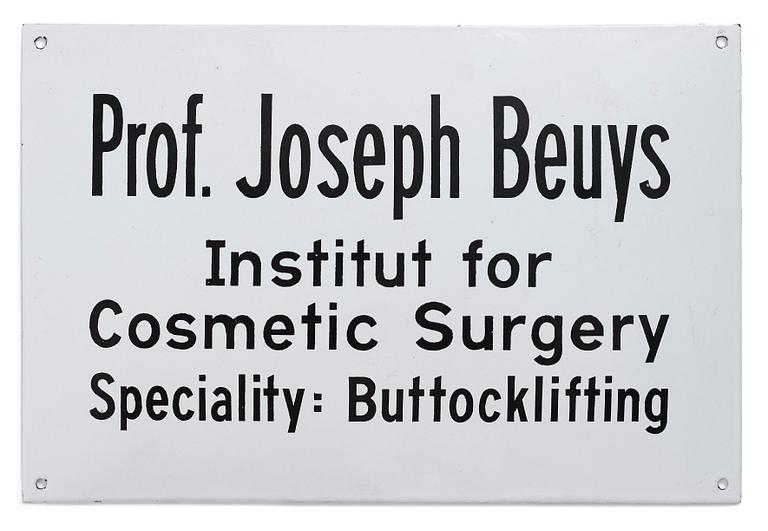 Joseph Beuys, "Buttocklifting".