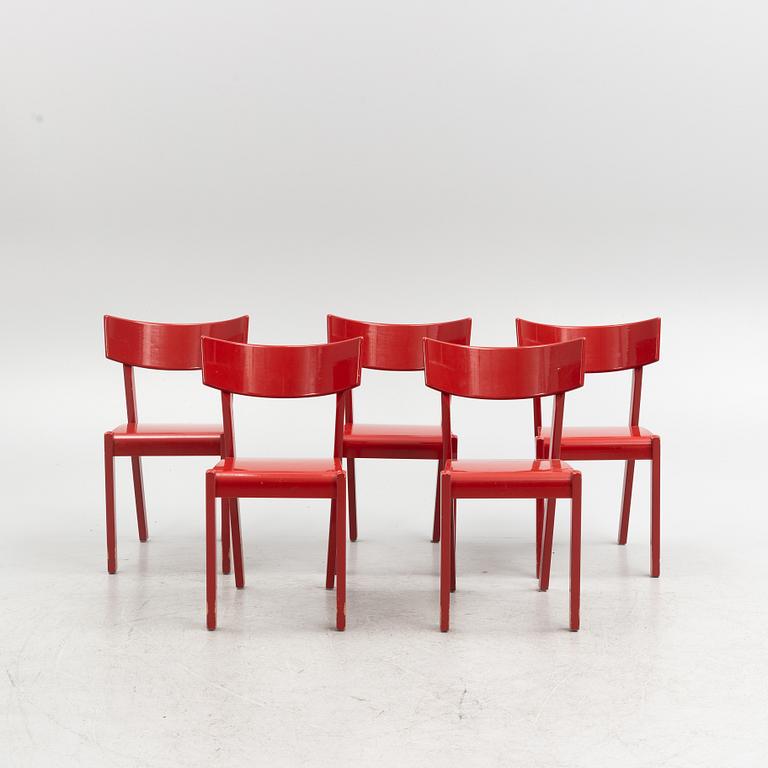 Ralf Lindberg, 5 chairs, "Tati", Gärsnäs, 1990s.