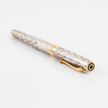 Reservoarpenna Montegrappa sterlingsilver Italien.