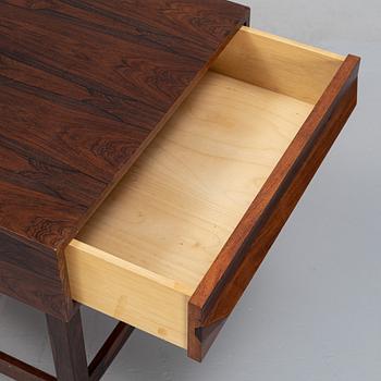 Torbjörn afdal, a rosewood serving trolley/coffee table, Bagn Möbelindustri, Norway, 1970's.