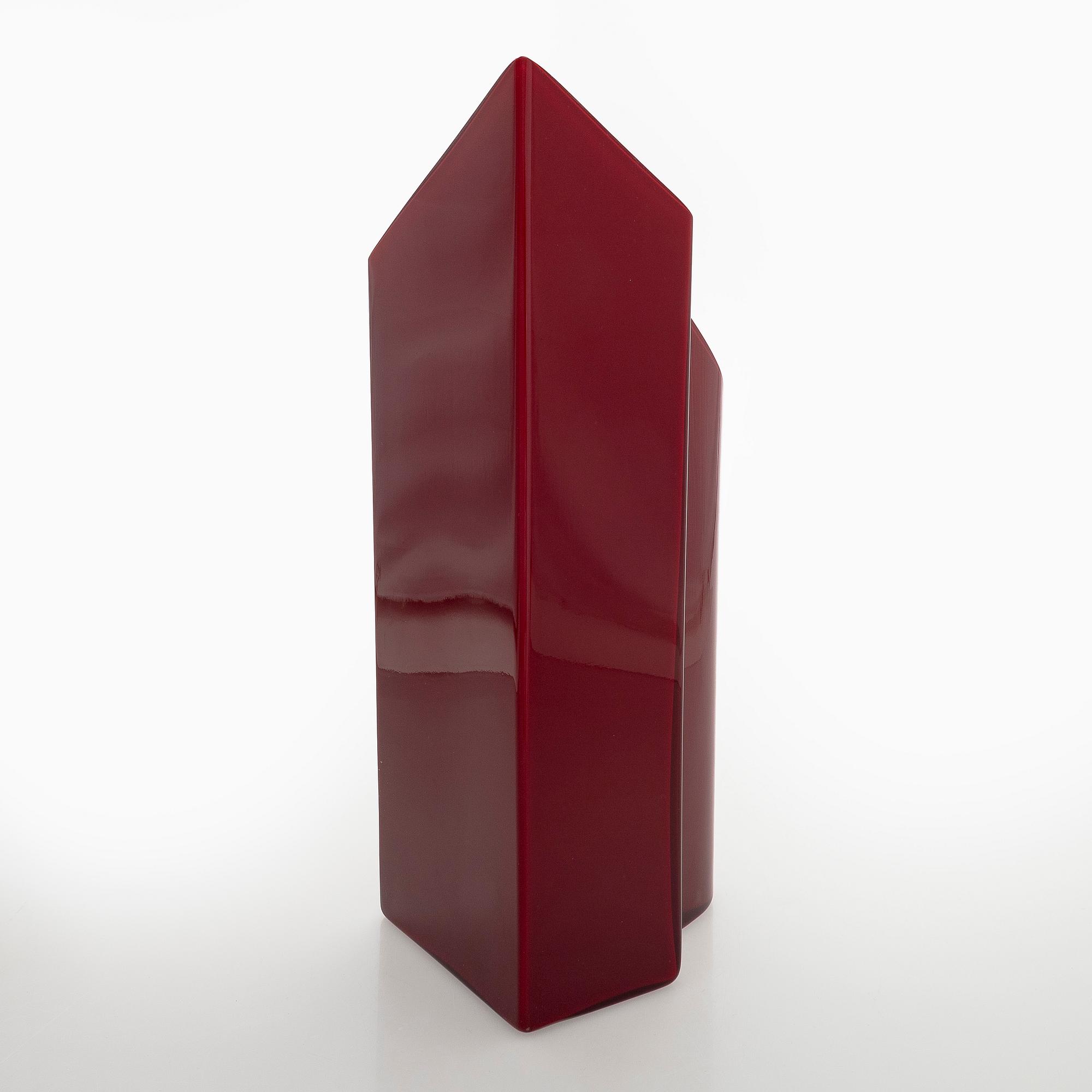 Timo Sarpaneva, an art object, 'Kelo', signed Venini 91 Sarpaneva.