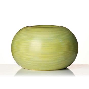 Wilhelm Kåge, a "Sunny" glazed ceramic vase, Gustavsberg, Sweden, 1930s.